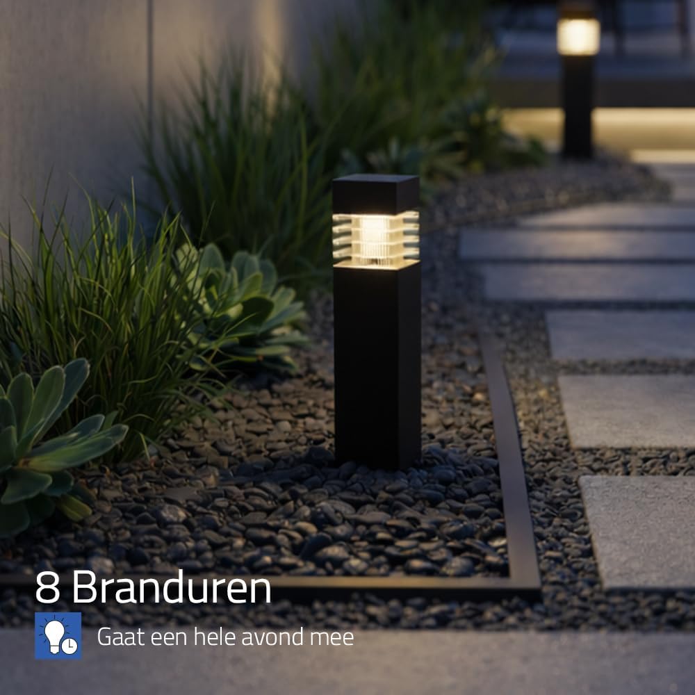 Solar Padlamp  (4stuks)