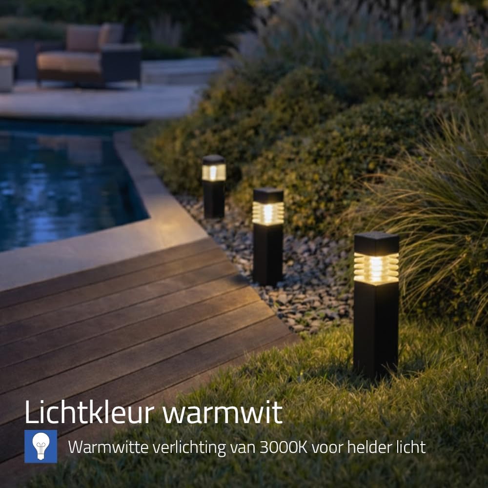Solar Padlamp  (4stuks)