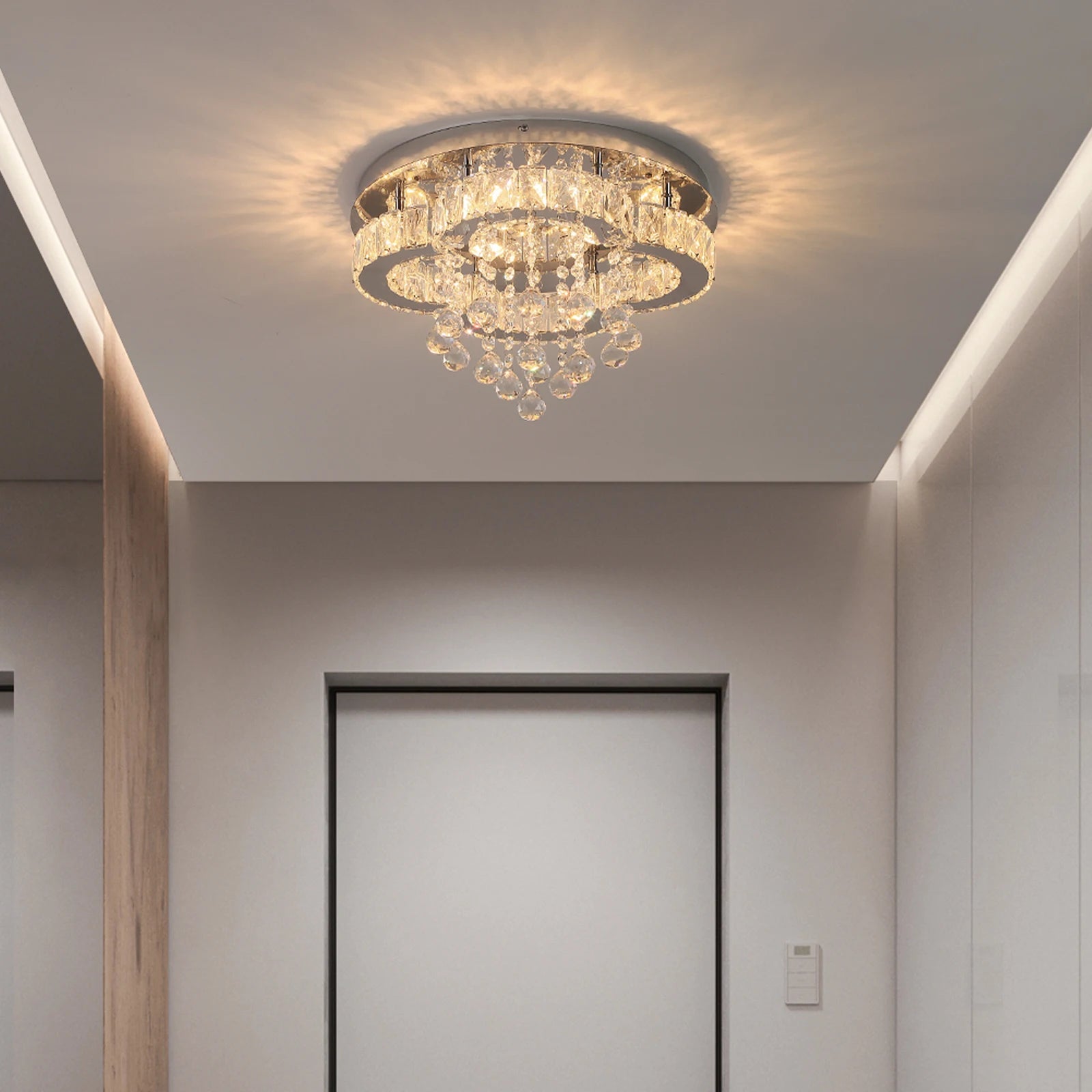 Luxe Kristallen Plafondlamp