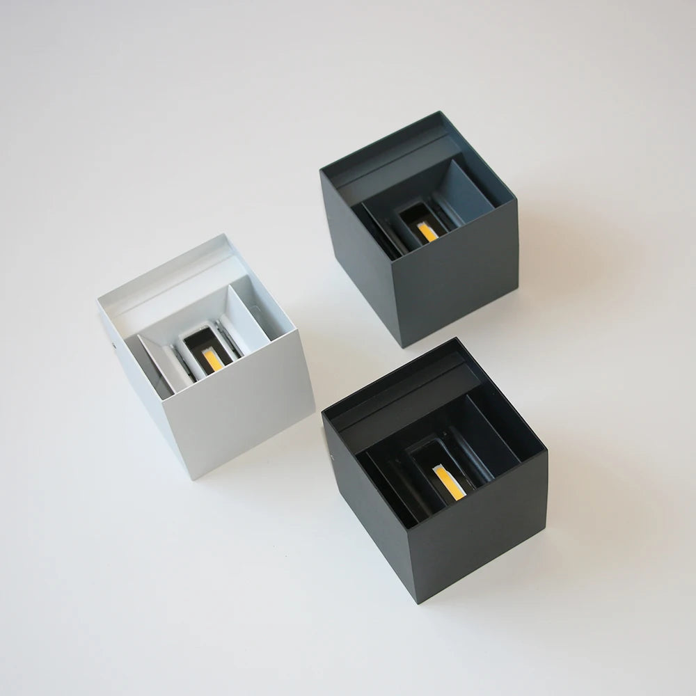 Cube LED Wandlamp