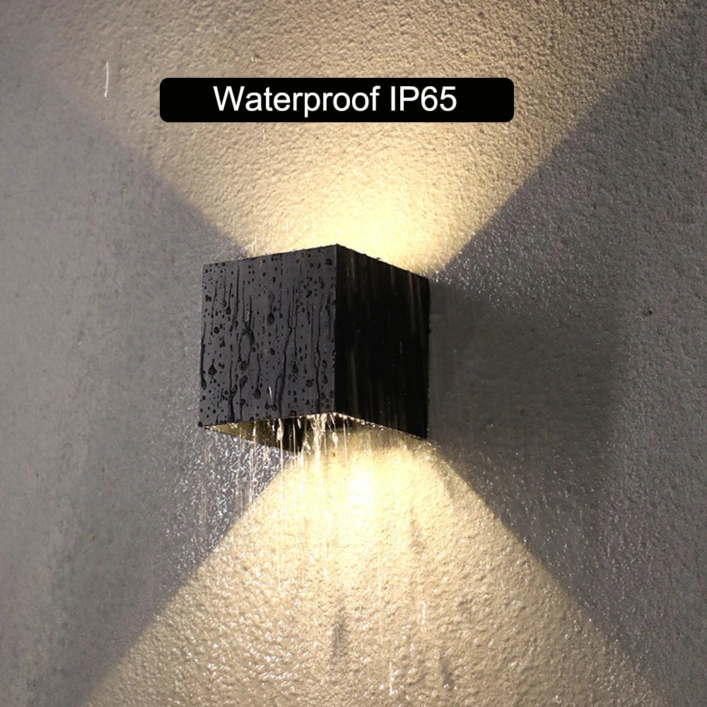 Cube LED Wandlamp