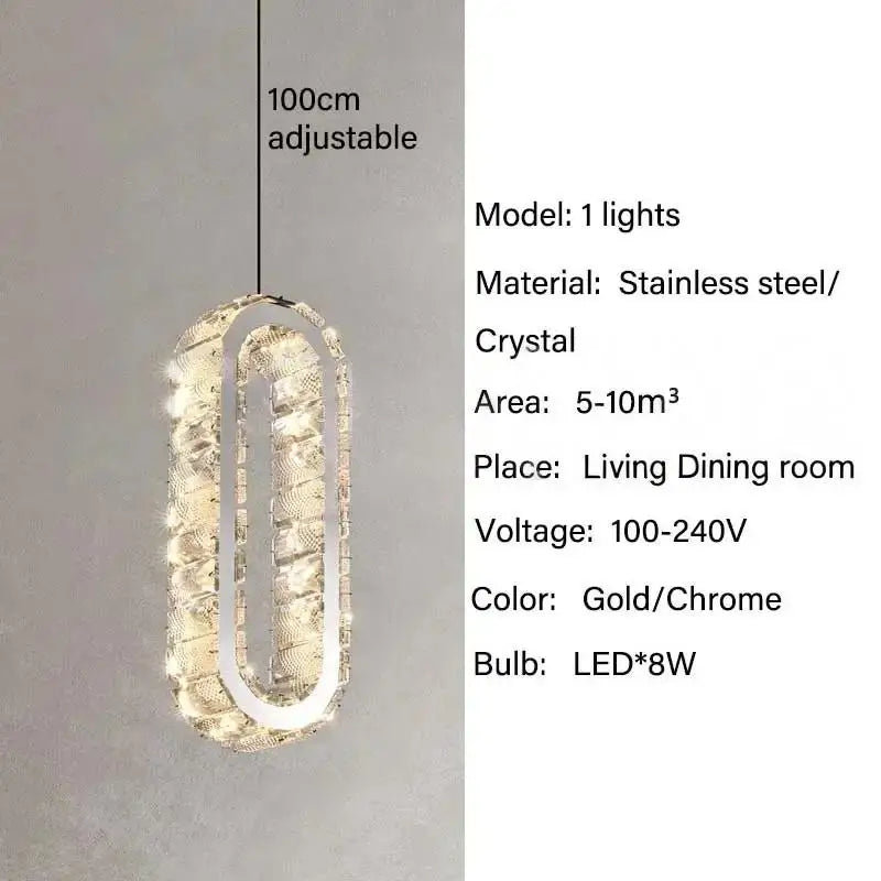 CrystalLoop Hanglamp