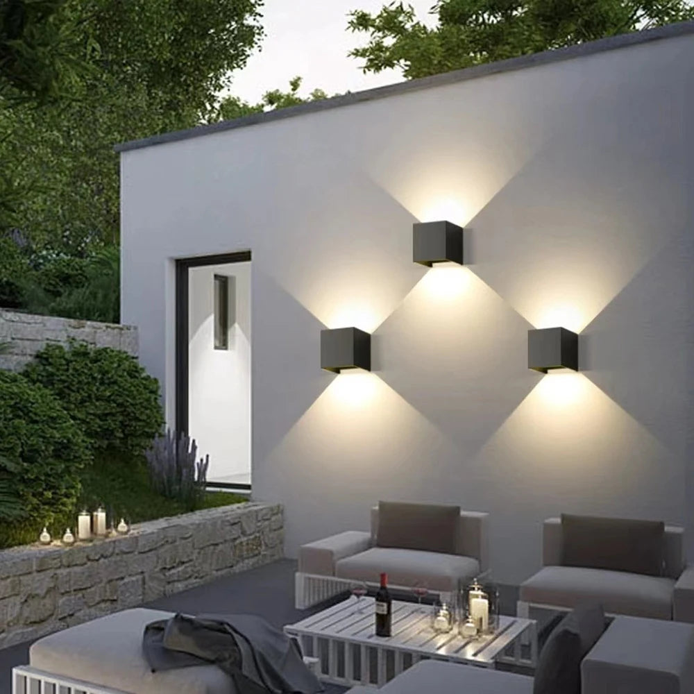 Cube LED Wandlamp