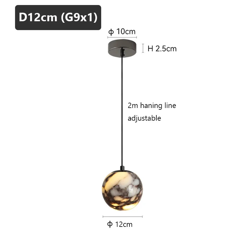 MarbleGlow Hanglamp